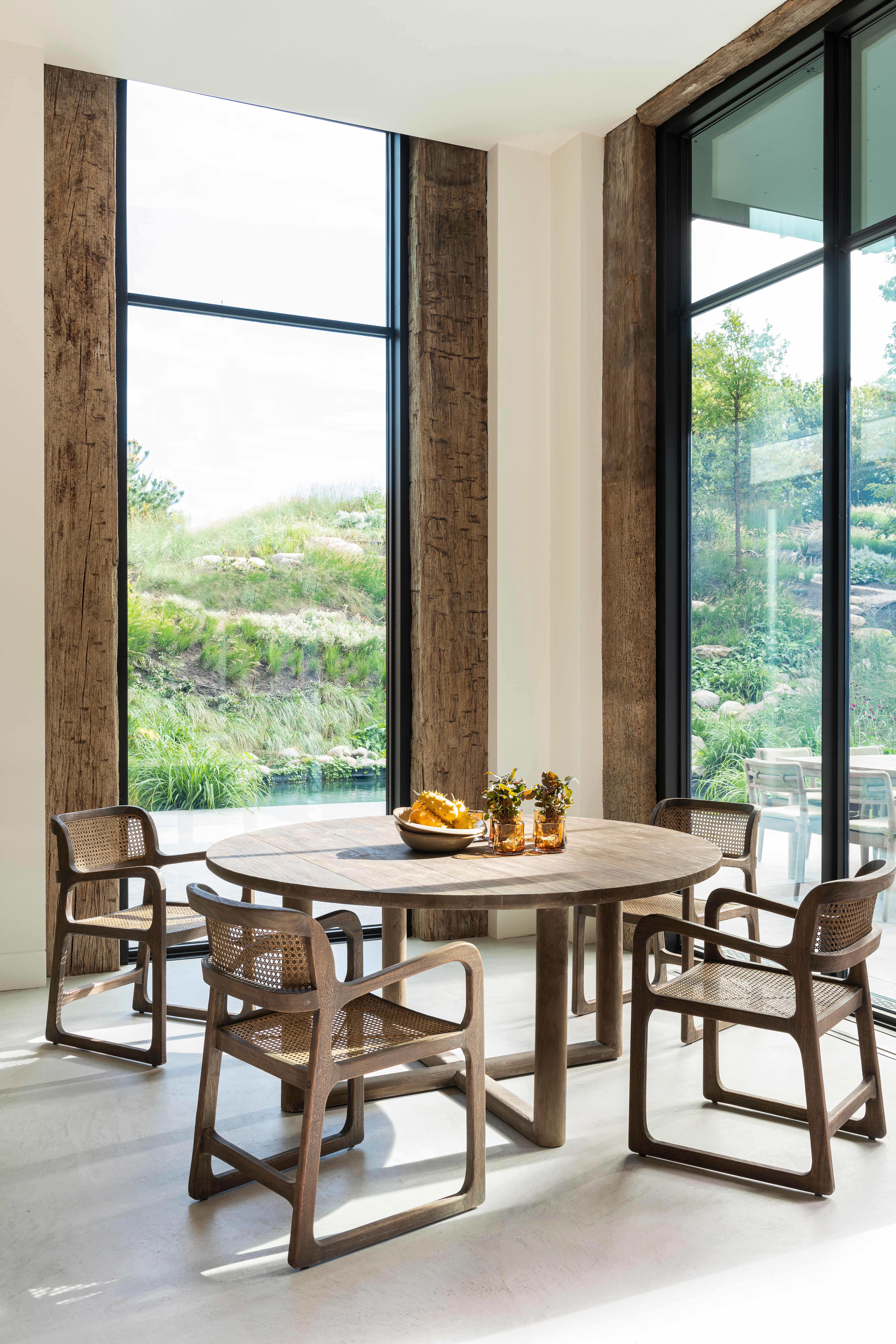 Gommaire Sally teak armchair